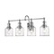 Z-Lite Bryant 4 Light Vanity, Chrome And Clear Seedy 734-4V-CH - alternate 2